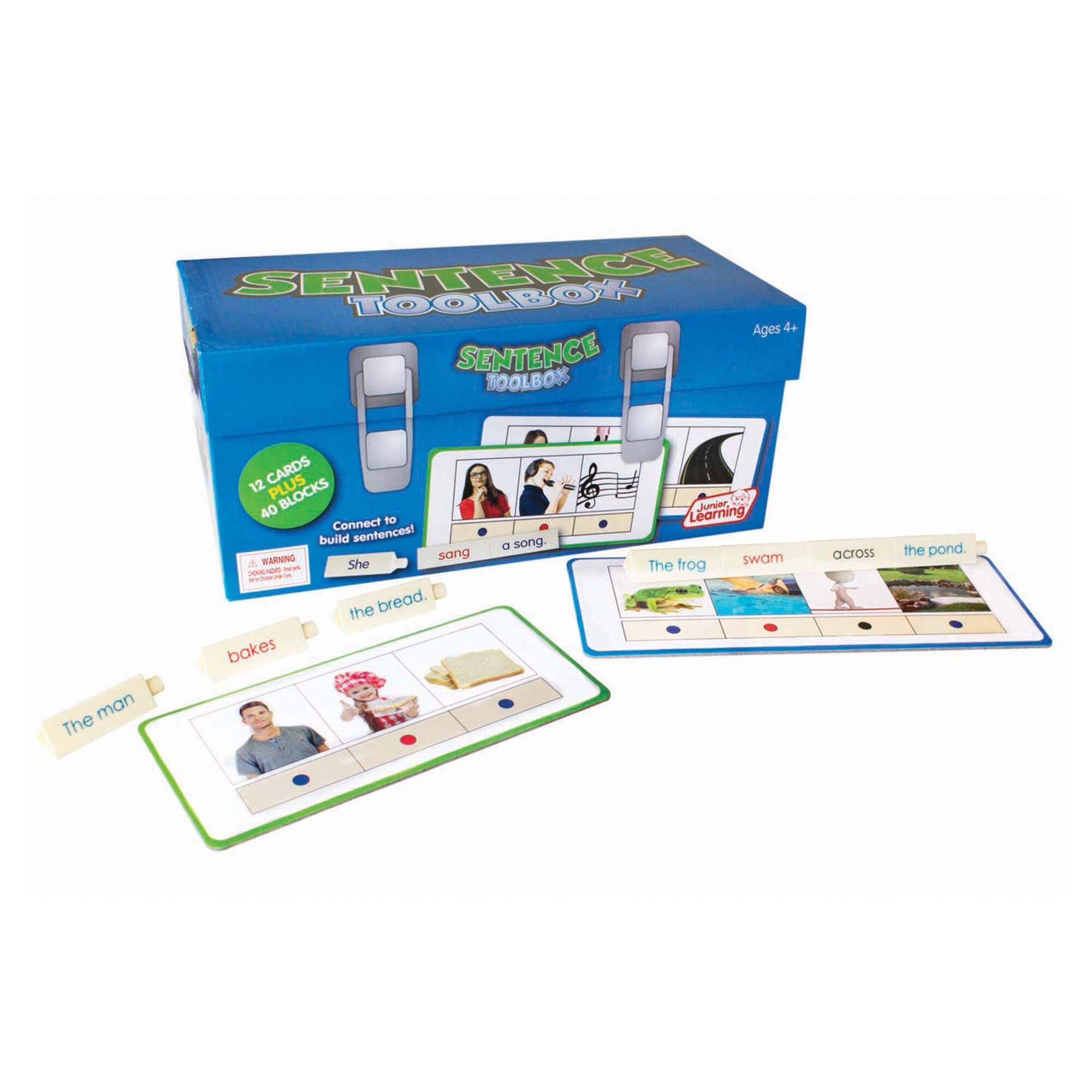 Junior Learning® Sentence Toolbox Sentence Building Game